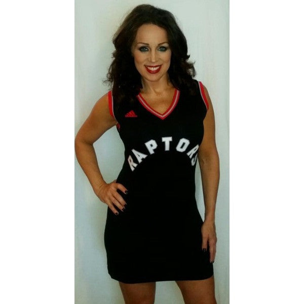 Toronto Raptors Jersey Dress – Laverty Designs Jersey Dress Company